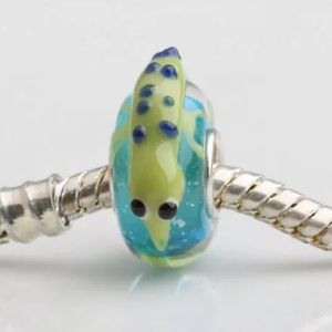 NEW•Murano Glass Gecko DIY charm